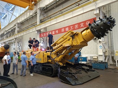 &ldquo;石煤&rdquo;智能掘進裝備持續效力山西智慧礦山建設